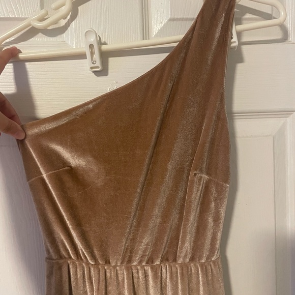 NWT Baltic Born Tatiana velvet one shoulder maxi dress - Picture 6 of 10